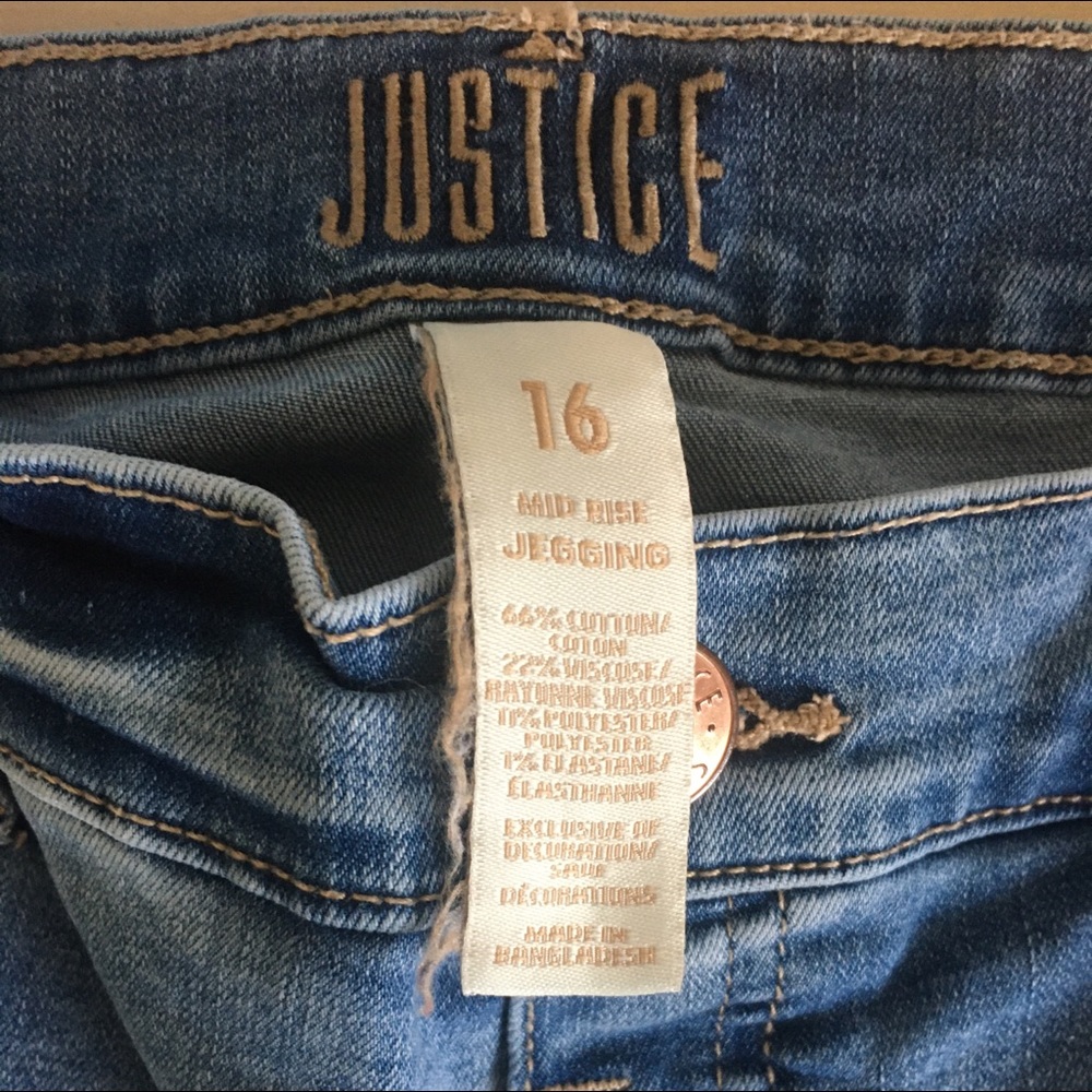 Justice Mid Rise Jegging - Picture 3 of 4